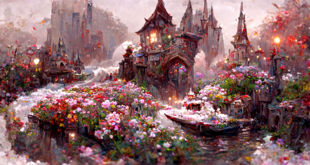 Fairy1 0 1024x546 - AI绘图-主题：童话、城市、与鲜花