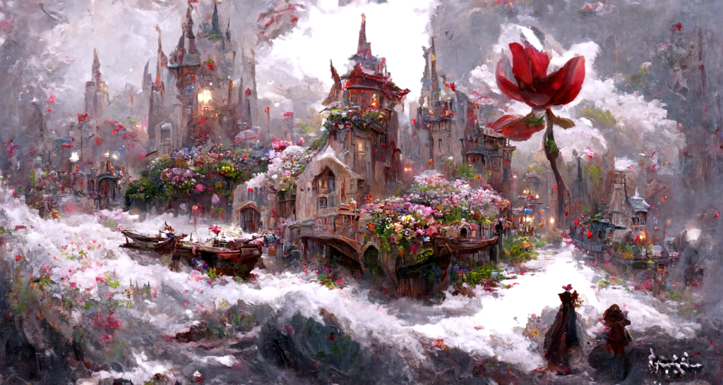 Fairy2 2 1024x546 - AI绘图-主题：童话、城市、与鲜花